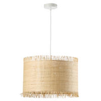 SVJETILJKA VISEĆA    40/40/130 cm    FRINGILLA  - boje pijeska, Natur, drvo (40/40/130cm)