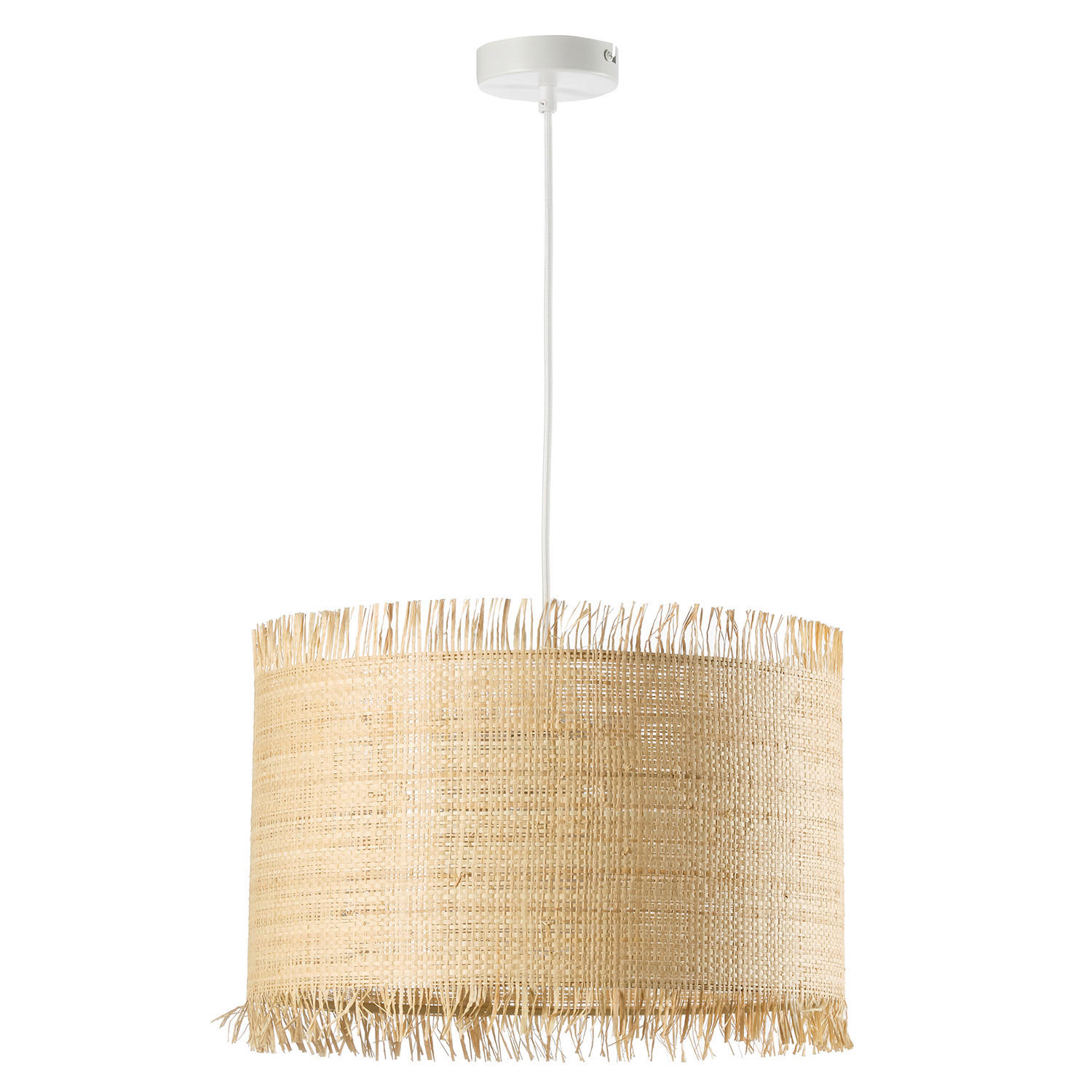 XXXLutz Pendelleuchte Fringilla Sand 40x130x40 cm