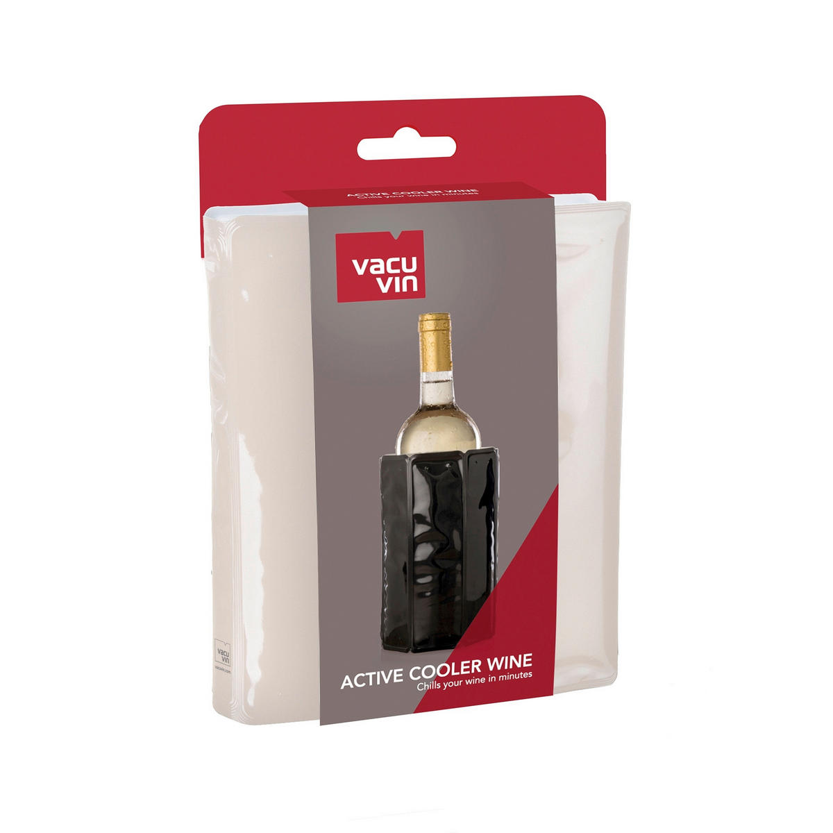 FLASCHENKÜHLER - Greige, Basics, Kunststoff (15.0/3/21cm) - Vacu Vin