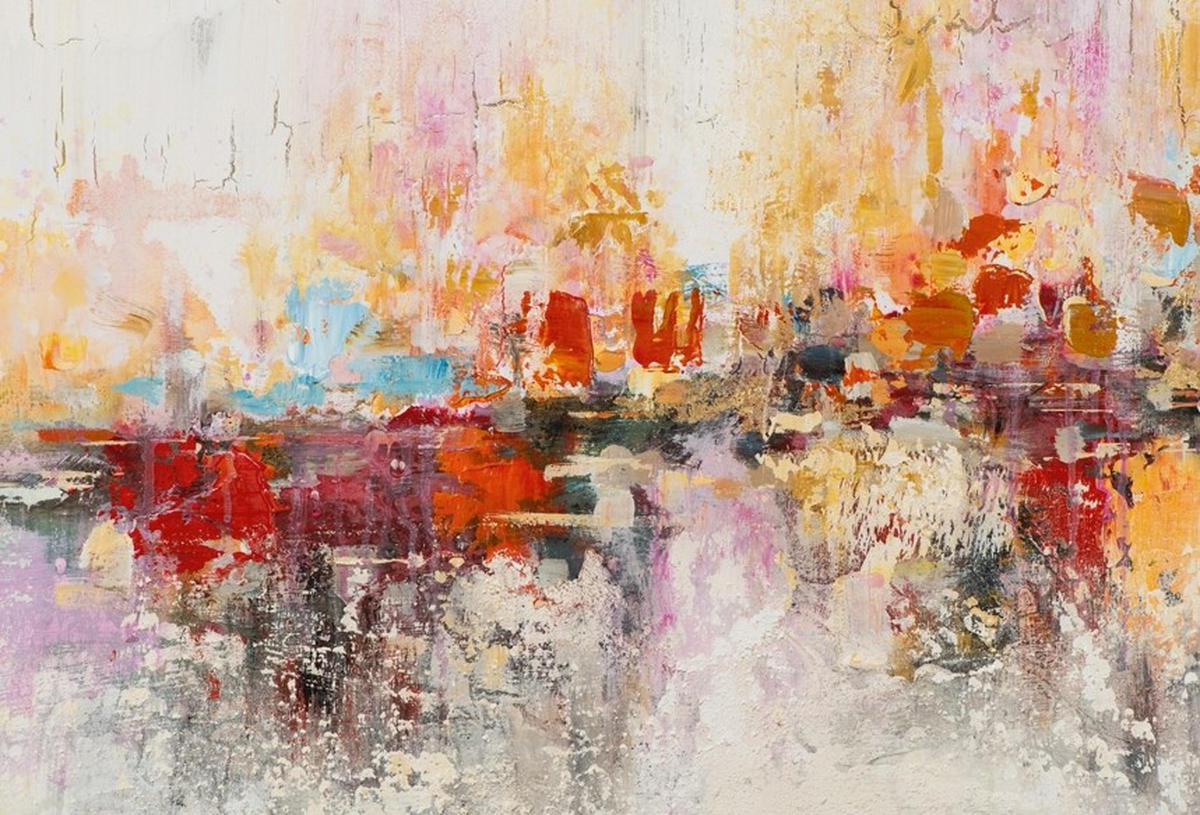 BILD 72,5/142,5 cm  - Multicolor, Design, Holz (72,5/142,5cm)