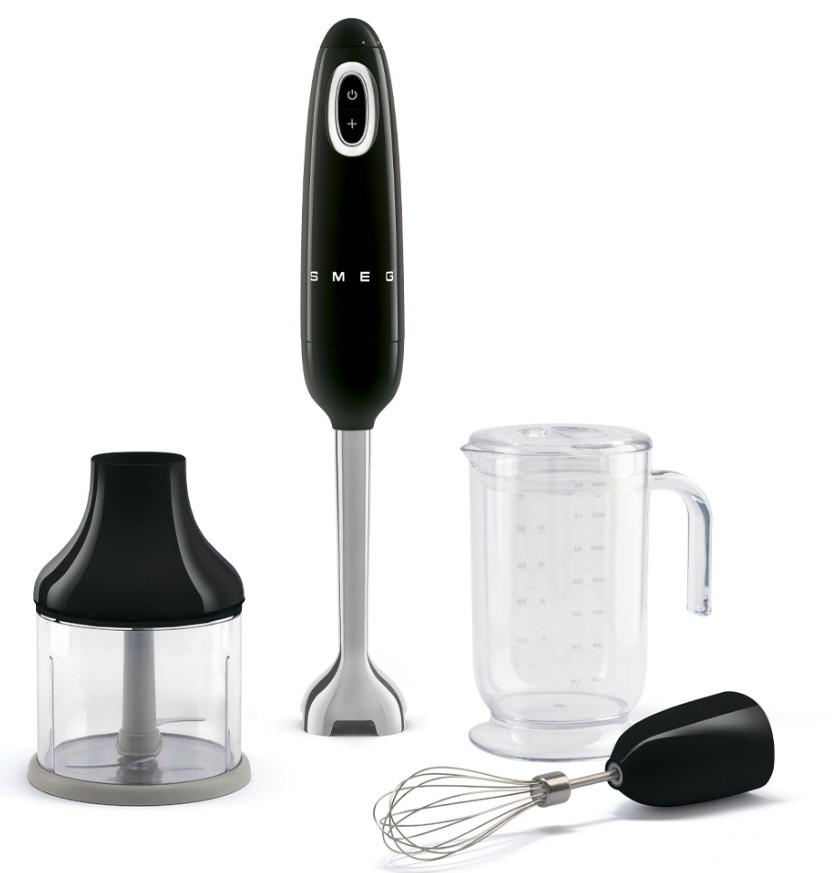 STABMIXER 50´s Style  - Schwarz, Basics, Kunststoff/Metall (6,5/41,4/6,5cm) - SMEG