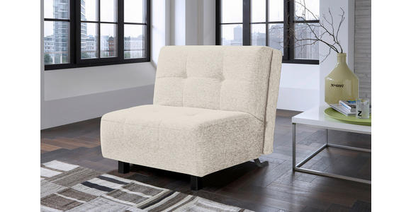 SCHLAFSESSEL Juice in Flachgewebe Naturfarben  - Naturfarben, Design, Holz/Textil (85/92/102cm) - Novel