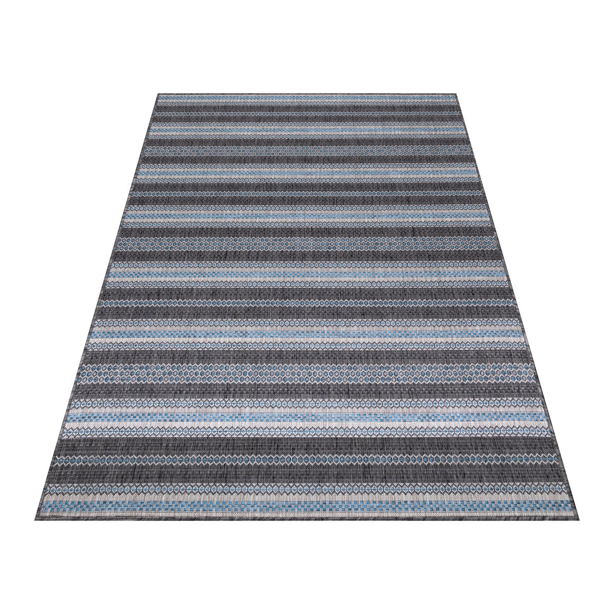 OUTDOORTEPPICH 160/230 cm Sunny Schwarz  - Schwarz, Design, Textil (160/230cm) - Novel