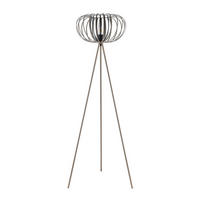 STEHLEUCHTE Melina 63,5/153 cm   - Sandfarben/Beige, Design, Metall (63,5/153cm) - Novel