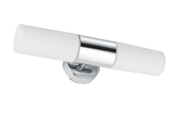 SPIEGELLEUCHTE 33/8/10,5 cm   - Chromfarben, Basics, Glas/Metall (33/8/10,5cm) - Paulmann