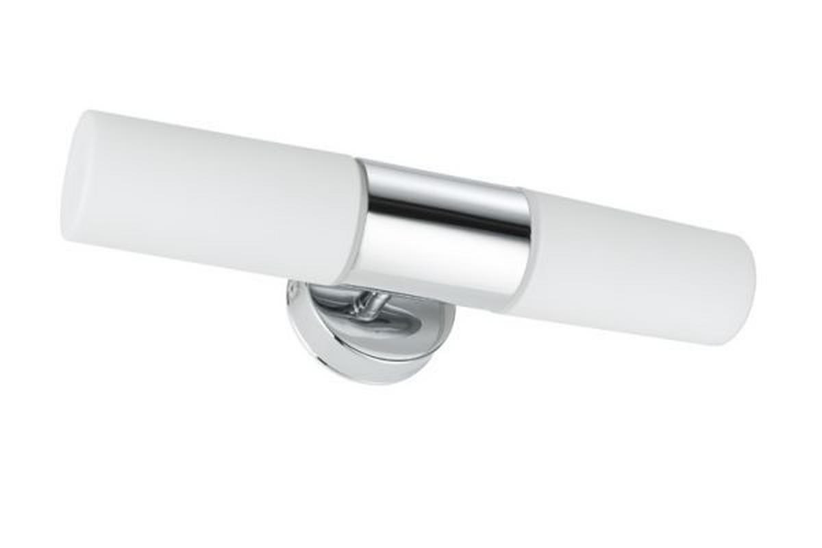 SPIEGELLEUCHTE 33/8/10,5 cm   - Chromfarben, Basics, Glas/Metall (33/8/10,5cm) - Paulmann