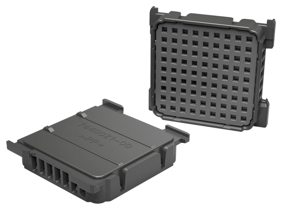 KOHLEFILTER ACF 988242901  - Schwarz, Basics, Kunststoff (3,8/3,8/1,1cm) - Liebherr