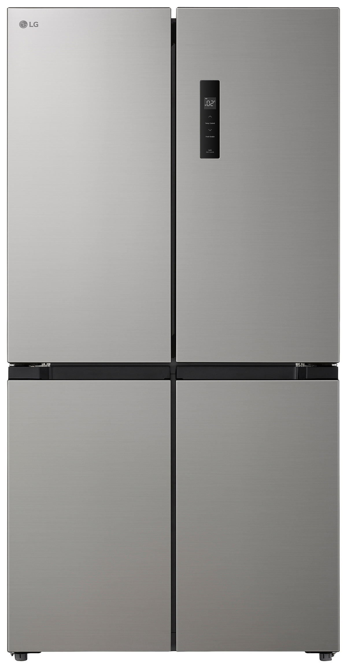 MULTI-DOOR 83,3/177,5/65,3 cm GMM41MSBEM  - Dunkelgrau, Trend, Glas/Kunststoff (83,3/177,5/65,3cm) - LG