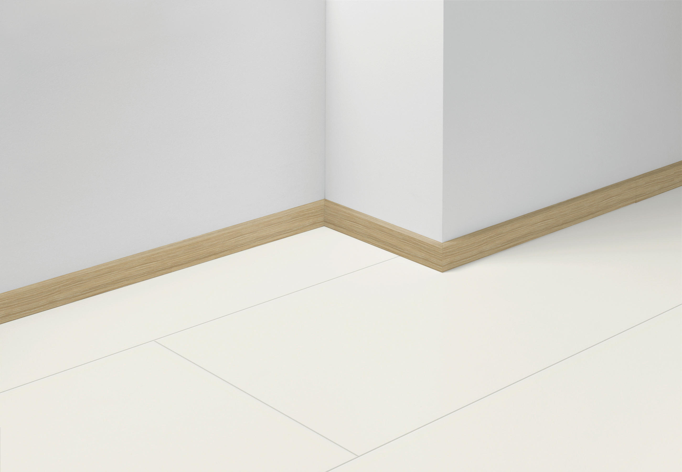 SOCKELLEISTE - Hellbraun/Eichefarben, Basics, Holzwerkstoff (220/1,6/4cm) - Parador