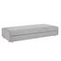 SCHLAFSOFA Chenille Grau - Chromfarben/Grau, Design, Textil/Metall (212/84/100cm)