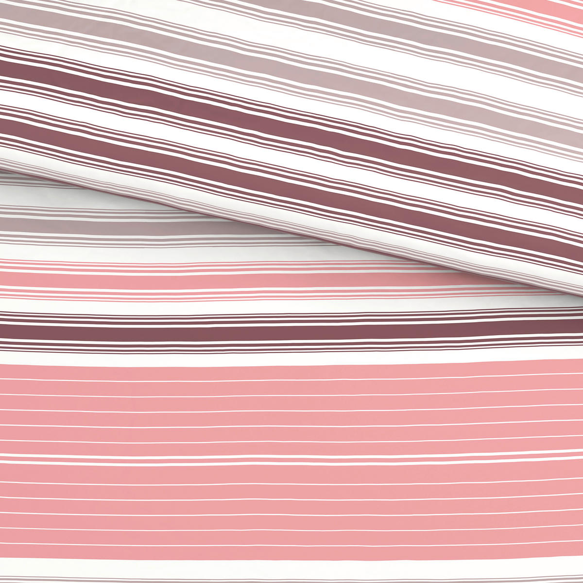 BETTWÄSCHE Satin 140/200 cm  - Rosa, KONVENTIONELL, Textil (140/200cm) - Esposa