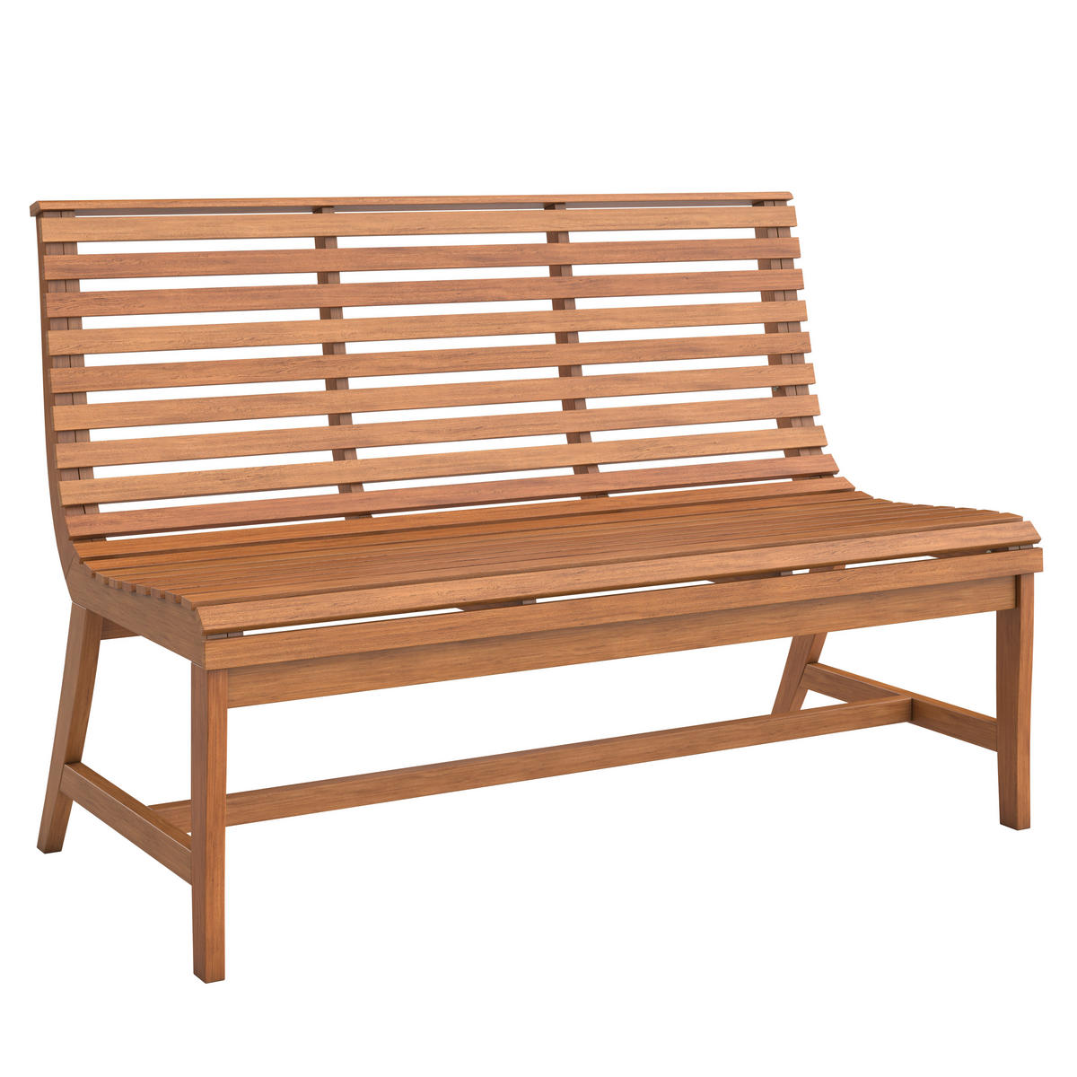GARTENBANK 125/87/66 cm  in Teakfarben  - Teakfarben, MODERN, Holz (125/87/66cm) - Ambia Garden