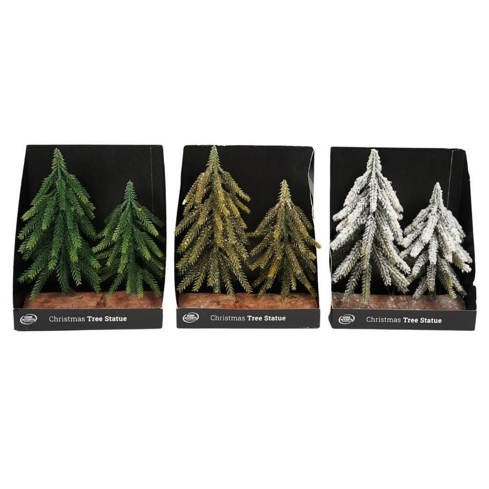 BOŽIĆNI BOR DEKORATIVNI - zelena, Basics, plastika (17/8/21cm) - X-Mas