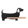 KINDERWANDLEUCHTE Dog 36.5/12/18.5 cm  - Schwarz, KONVENTIONELL, Holz/Holzwerkstoff (36.5/12/18.5cm)