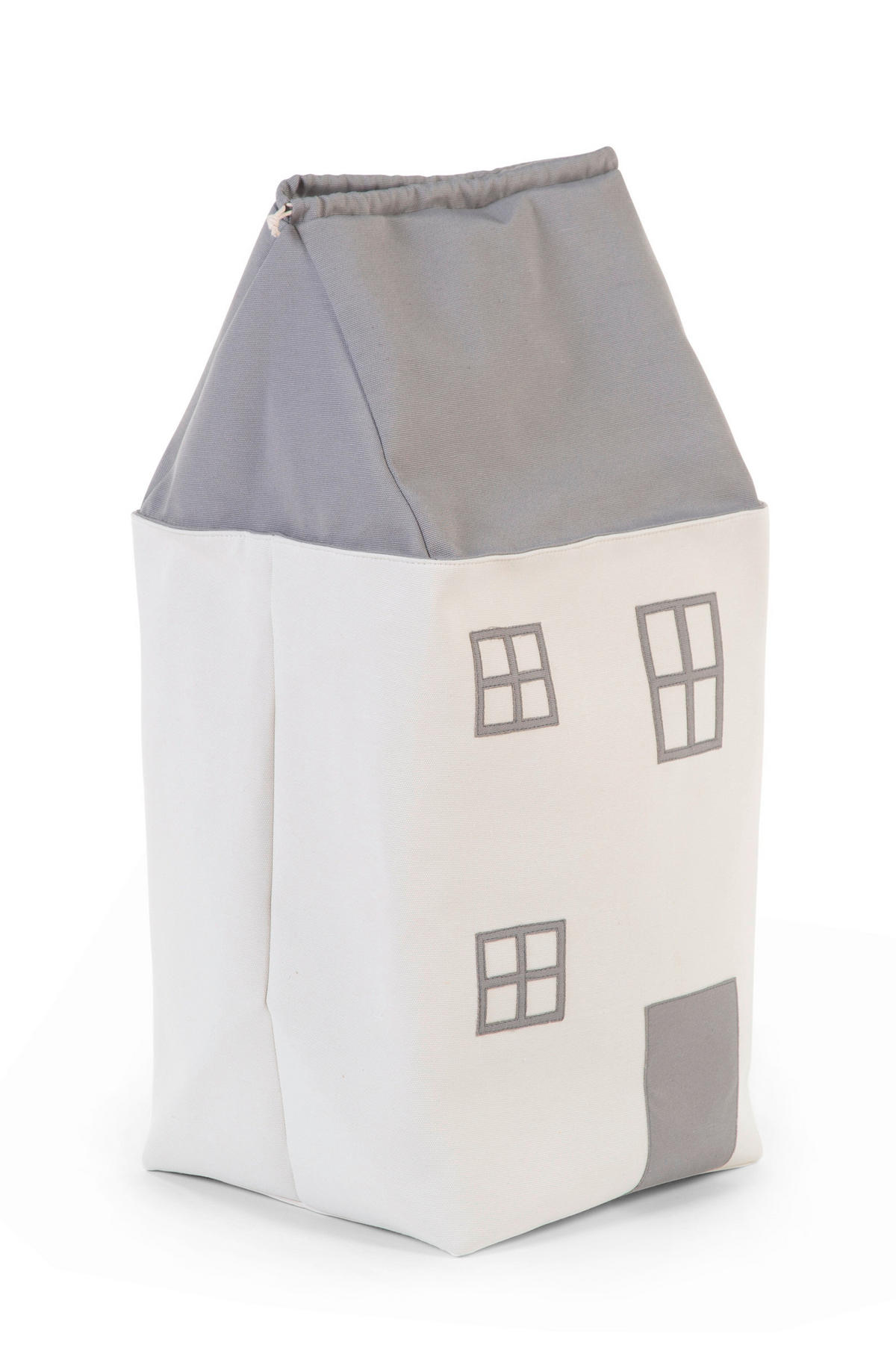 Spielzeugtasche Haus tOYPHOW  - Creme/Grau, Basics, Textil (32/73/32cm) - Childhome