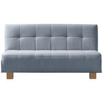 SCHLAFSOFA in Hellblau  - Naturfarben/Hellblau, Design, Holz/Textil (165/92/102cm) - Novel