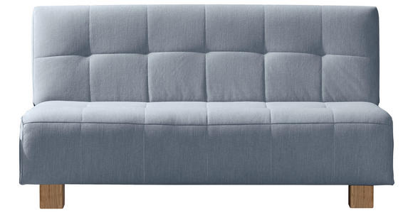 SCHLAFSOFA Juice in Hellblau  - Naturfarben/Hellblau, Design, Holz/Textil (165/92/102cm) - Novel