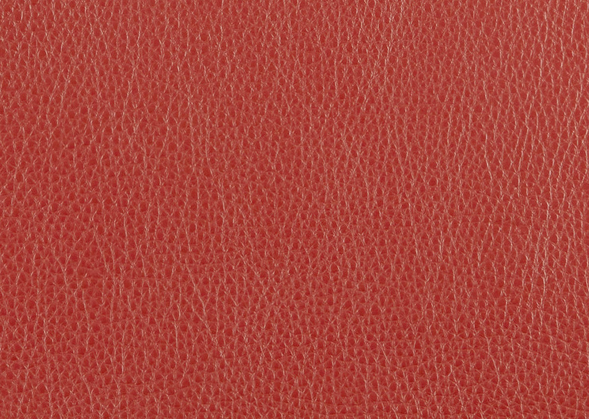 RELAXSESSEL in Leder Rot  - Edelstahlfarben/Rot, Design, Leder/Metall (92/79/90cm) - Koinor