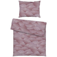 BETTWÄSCHE 2-teilig Atelier Flanell 140/200 cm  - Aubergine, Basics, Textil (140/200cm) - Estella