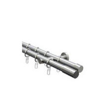 KARNIŠA VODILICA boja nerđajućeg čelika, metal - boja nerđajućeg čelika, Osnovno, metal (240cm) - Gardinia