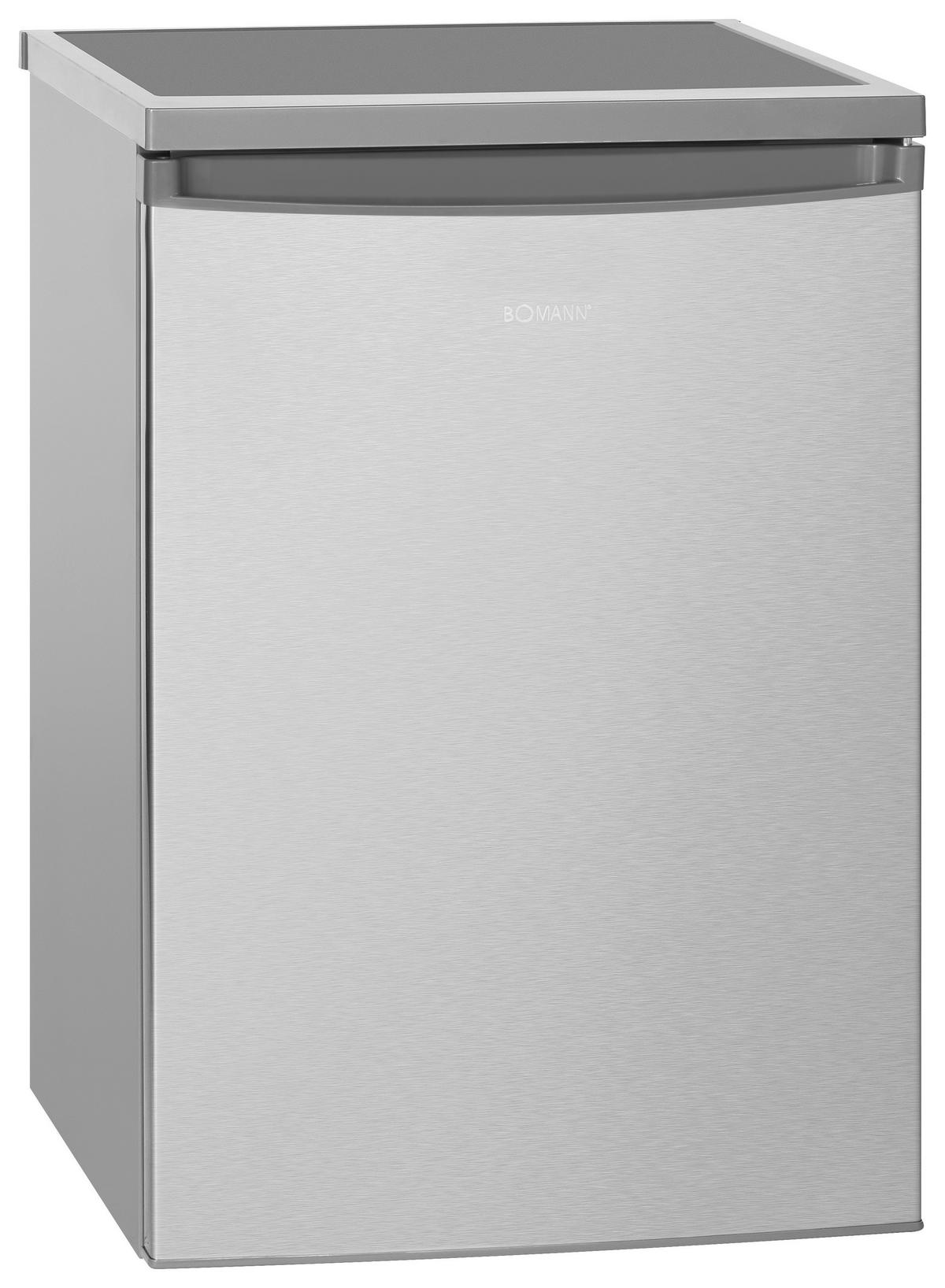 KÜHLSCHRANK 56/84,5/57,5 cm VS 2185.1 IX-LOOK 56CM E 133L  - Silberfarben, KONVENTIONELL (56/84,5/57,5cm) - Bomann