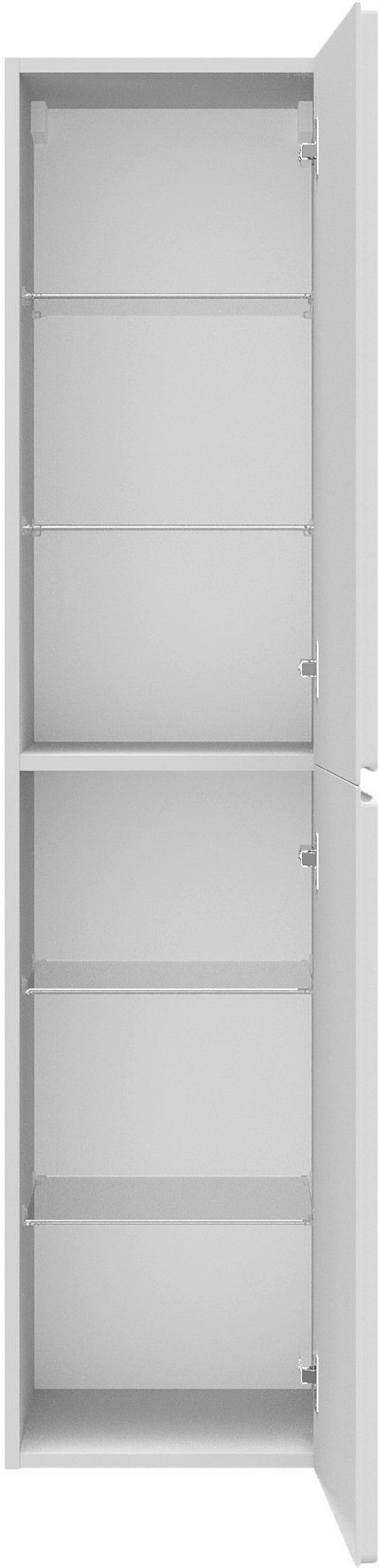 HOCHSCHRANK 35/150/33 cm  - Greige, MODERN, Glas/Holz (35/150/33cm) - Welnova