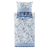 BETTWÄSCHE Capodimonte Satin 155/220 cm  - Blau, KONVENTIONELL, Textil (155/220cm) - Bassetti