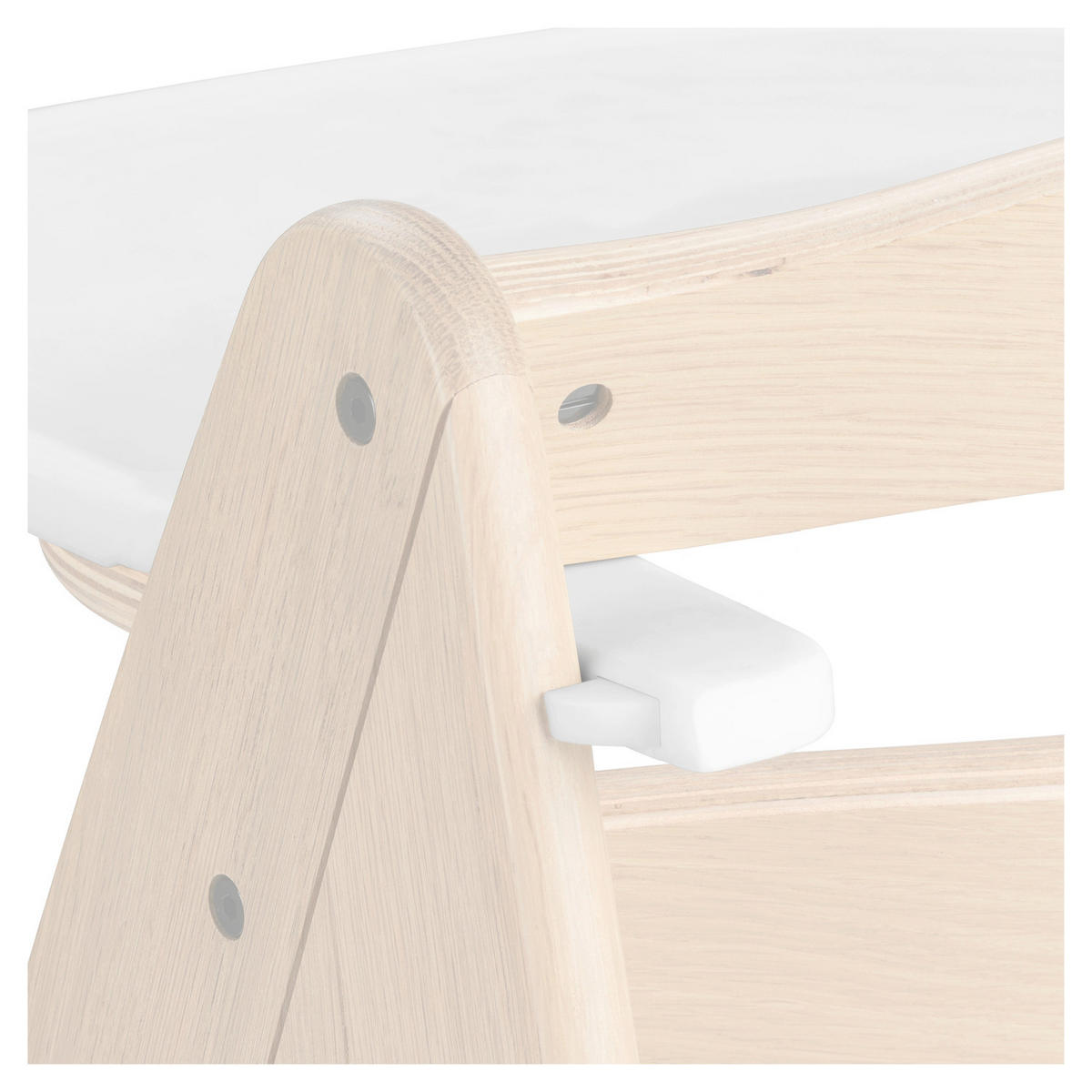 ESS- UND SPIELBRETT Arketa  - Weiß, Basics, Kunststoff (46/4/49cm) - Hauck