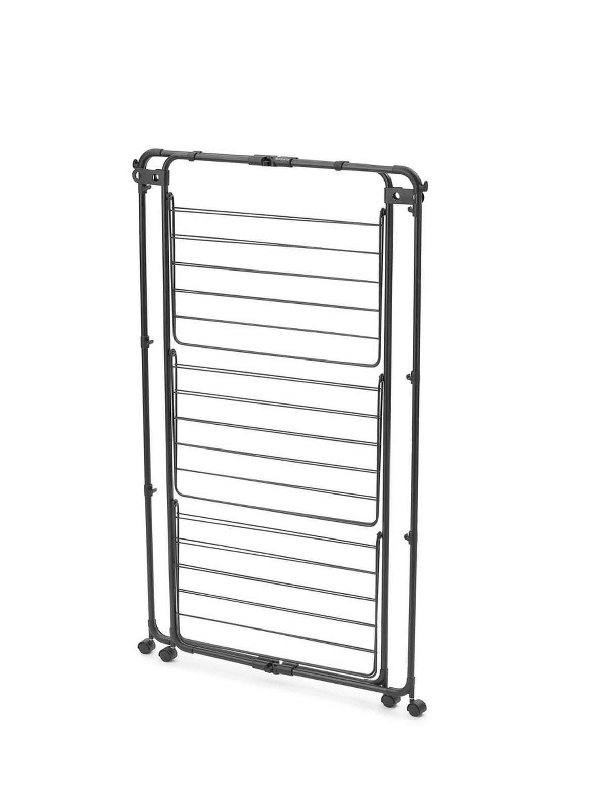 VERTIKALNA SUŠILICA ZA VEŠ - crna, Osnovno, metal (76,2/73,7/125,6cm) - Brabantia