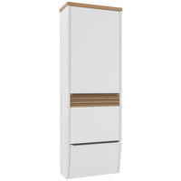 GARDEROBENSCHRANK  in 64/187/31 cm  - Eichefarben/Anthrazit, Design, Holz/Holzwerkstoff (64/187/31cm) - Dieter Knoll