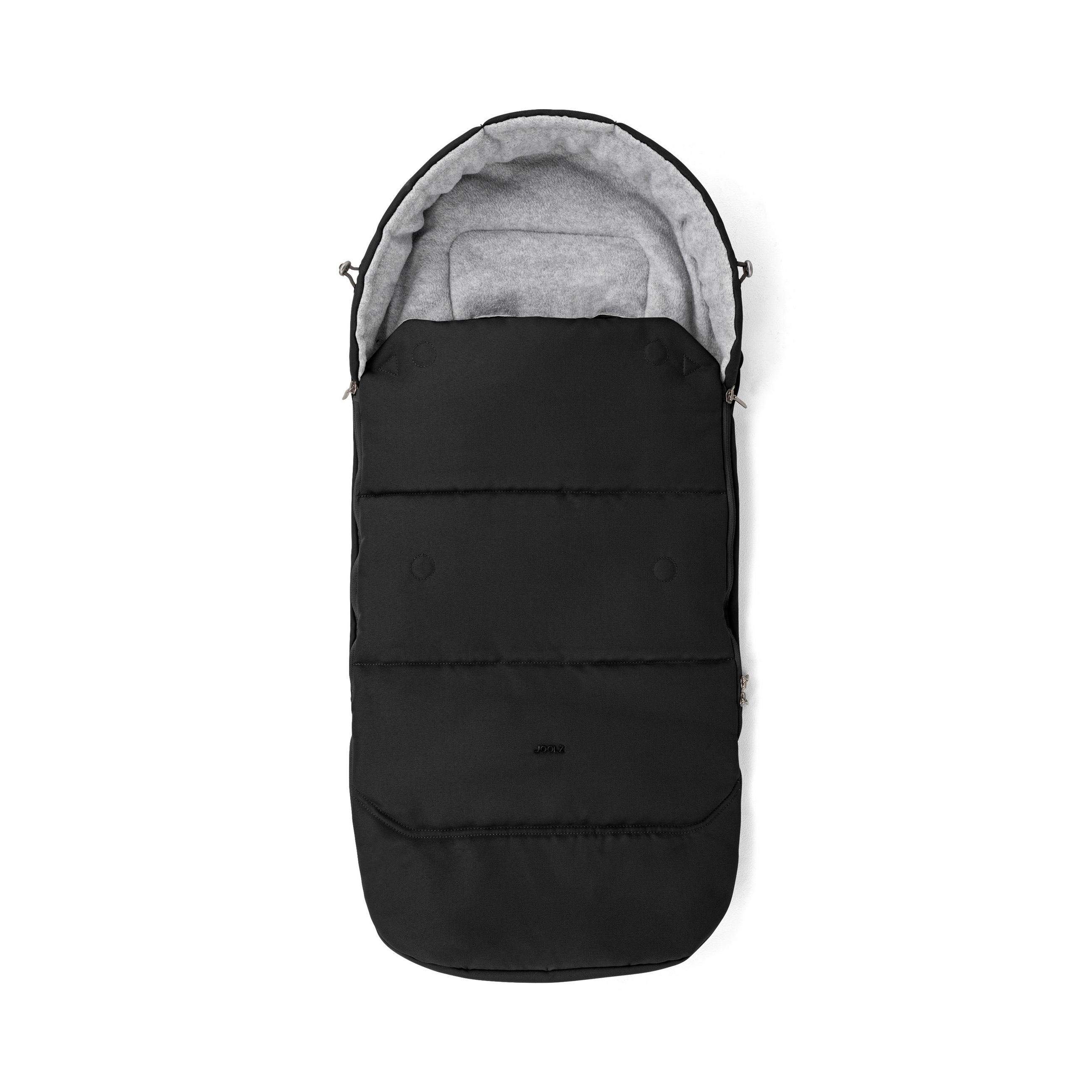 FUßSACK Uni  - Schwarz, Basics, Textil (43/11/86cm) - Joolz