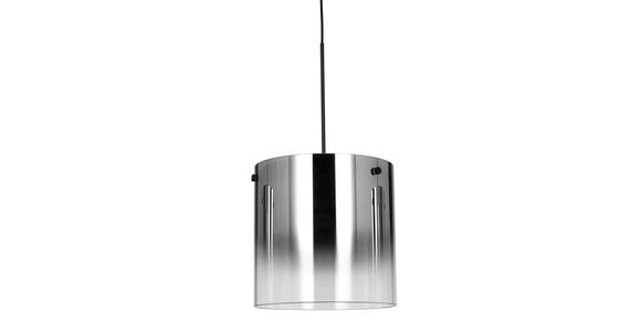 LED-HÄNGELEUCHTE Baia 100/20/180 cm   - Schwarz, Design, Glas/Metall (100/20/180cm) - Dieter Knoll