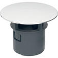 VENTILABDECKUNG 6,4/2/6,4 cm  - Chromfarben/Schwarz, Basics, Kunststoff (6,4/2/6,4cm) - Novel