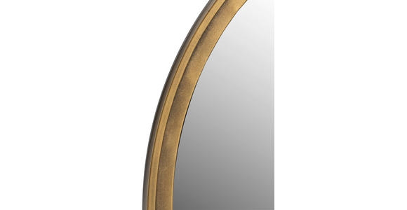 WANDSPIEGEL  - Messingfarben, Design, Glas/Metall (60/60/7cm) - Carryhome