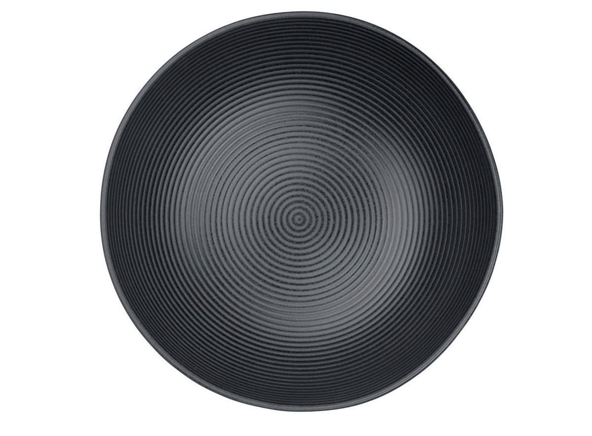 SKLEDA  KITCHEN`ART COPPA KURO  keramika   29,5/9 cm       - črna, Konvencionalno, keramika (29,5/9cm) - ASA