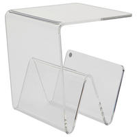 ZEITUNGSSTÄNDER Kunststoff Klar  - Klar, Design, Kunststoff (35/41,5/35cm)