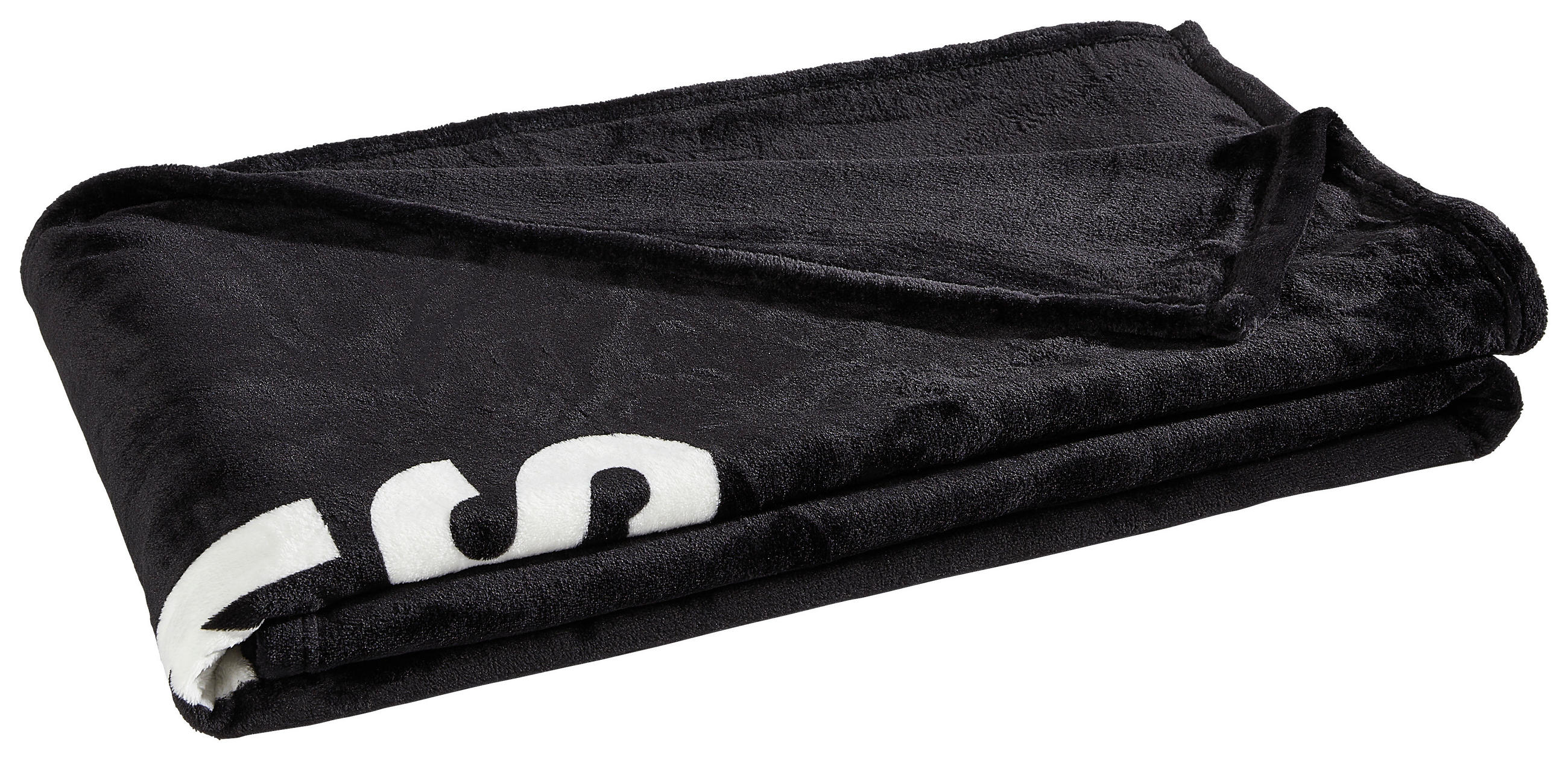 DECKE STRASSENKICKER 150/200 cm  - Schwarz/Weiß, Trend, Textil (150/200cm) - Herding