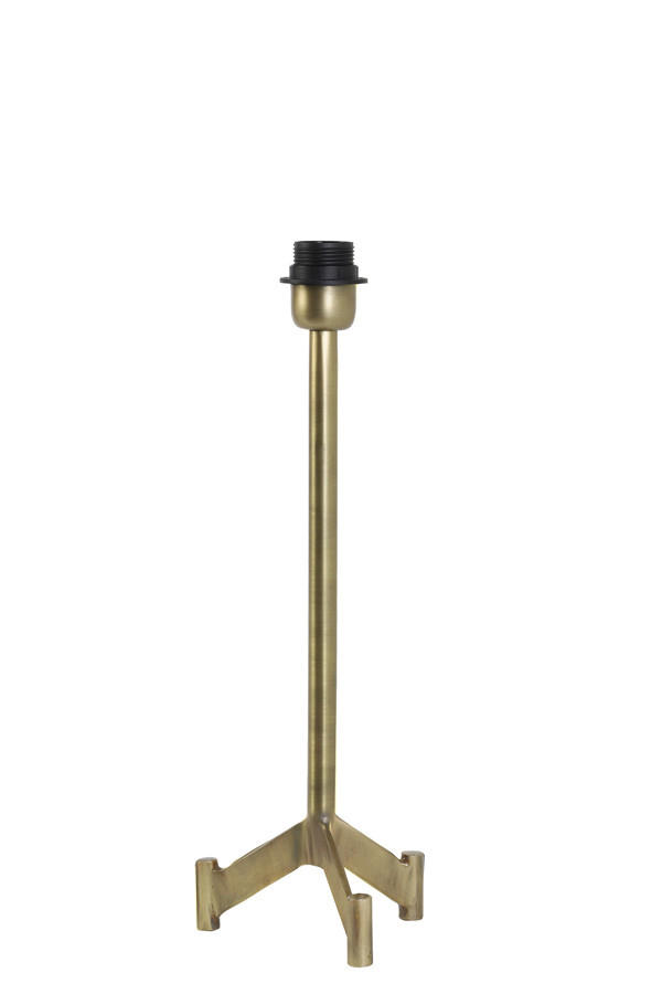 LEUCHTENFUß Dennis 15,5/40 cm   - Bronzefarben, Basics, Metall (15,5/40cm) - Light & Living