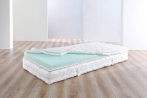 TOPPER 80/200 cm Höhe ca. 8 cm  - Weiß, Basics, Textil (80/200cm) - Modante