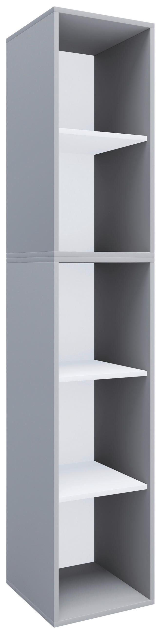 AKTENREGAL Grau  - Grau, MODERN (35/183/37cm) - MID.YOU