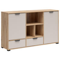 SIDEBOARD  153/90,5/40 cm 2 Schublade(n)  - Kaschmir/Eichefarben, Basics, Holzwerkstoff/Kunststoff (153/90,5/40cm) - Milino