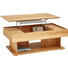COUCHTISCH Wildeiche massiv rechteckig Eichefarben - Eichefarben, KONVENTIONELL, Holz (120/45-65/70cm) - Valnatura
