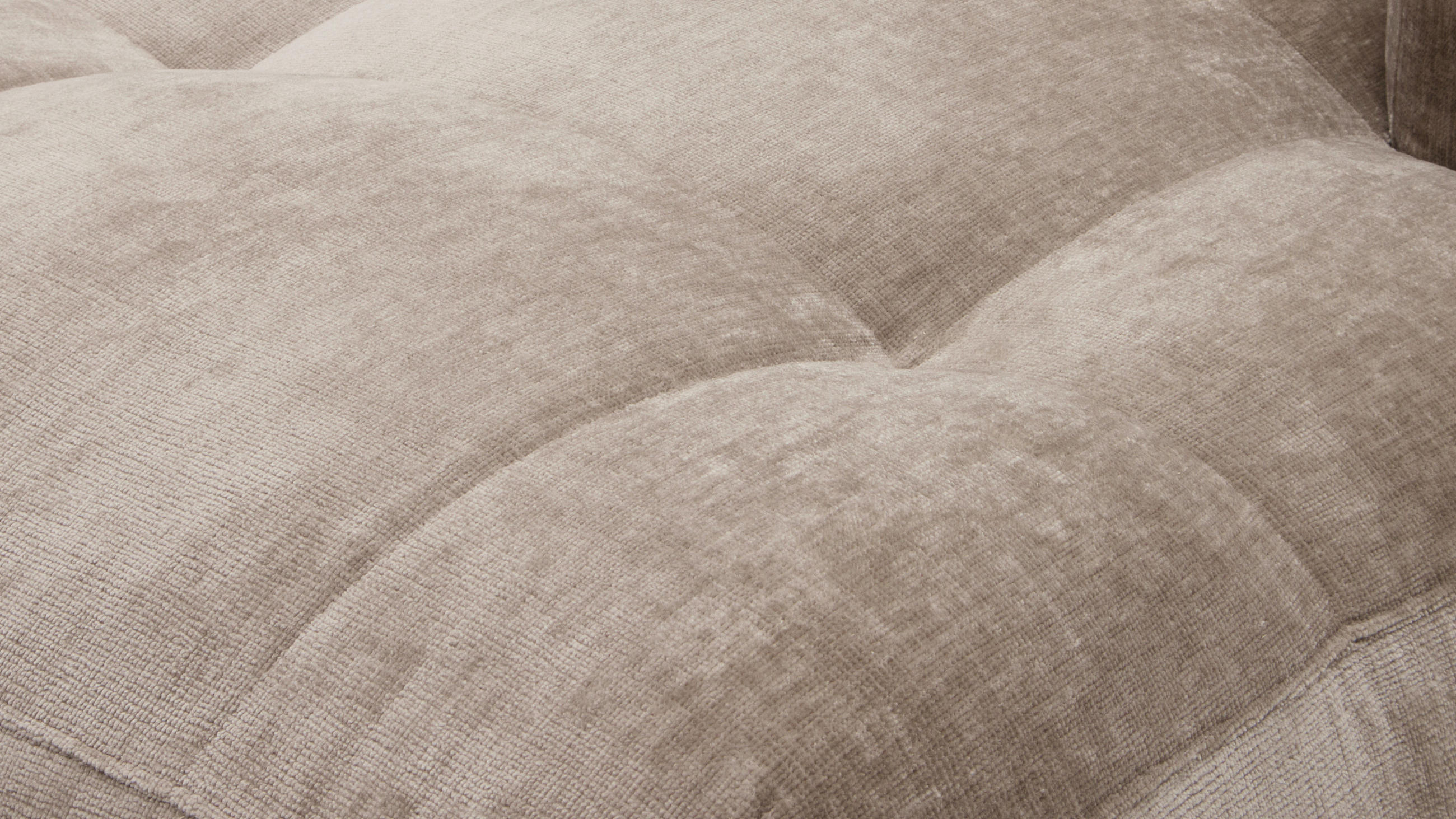 SESSEL in Chenille Greige - Greige/Schwarz, Modern, Kunststoff/Textil (98/77/108cm) - Stylife