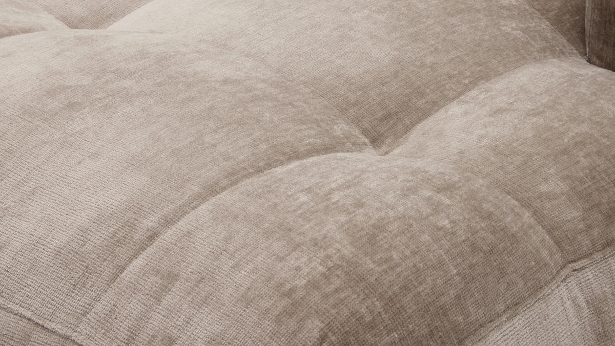 SESSEL Chenille Greige    - Greige/Schwarz, MODERN, Kunststoff/Textil (98/77/108cm) - Stylife
