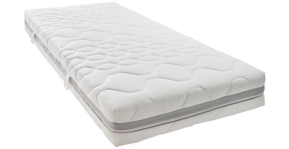 KALTSCHAUMMATRATZE 180/200 cm Höhe ca. 21 cm  - Basics, Textil (180/200cm) - Novel