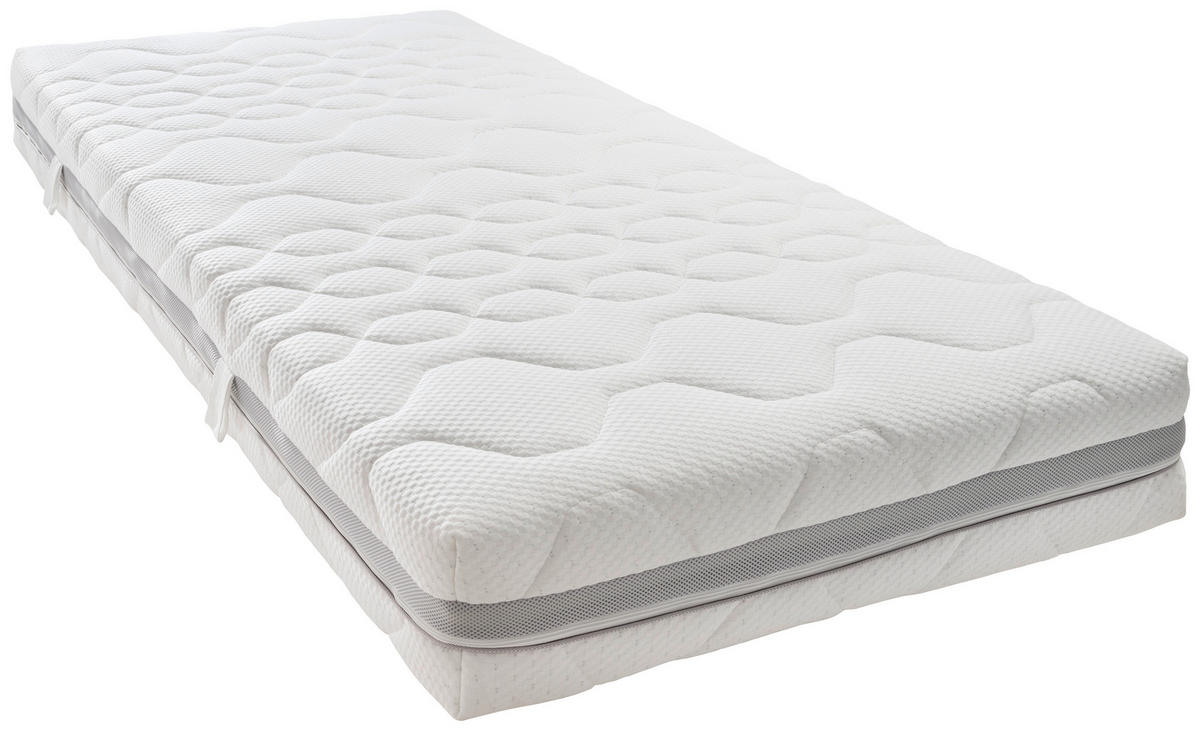 KALTSCHAUMMATRATZE 180/200 cm Höhe ca. 21 cm  - Basics, Textil (180/200cm) - Novel
