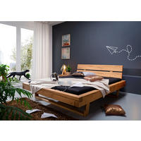 PAT DIN GRINZI 140/200 cm  in culoare lemn pin   - culoare lemn pin, Natur, lemn (140/200cm) - Livetastic