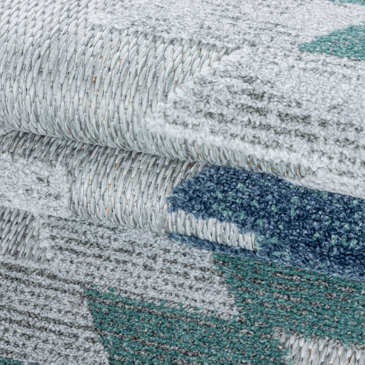 FLACHWEBETEPPICH 240/340 cm Bahama Blau  - Blau, Design, Textil (240/340cm) - Novel