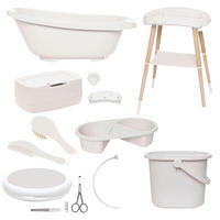 SET ZA KUPANJE BEBE  sense  - bež, Basics, plastika (79.5/40/46cm) - Bebe Jou