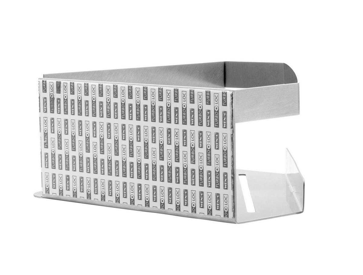 DUSCHABLAGE - Edelstahlfarben, KONVENTIONELL, Metall (28,5/8/18cm) - Schöner Wohnen